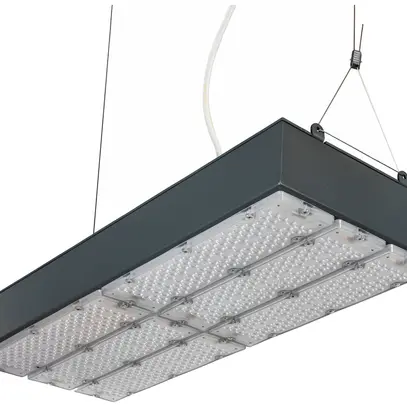 Proiettore capan.LED Sylvania KubiXx AISLE 188W 32500lm 840 IP65 DALI 650×280 