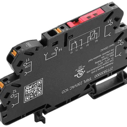 Relais WM TRPL 1CO 6A AgNi 207…253VAC LED raccordement à broches 