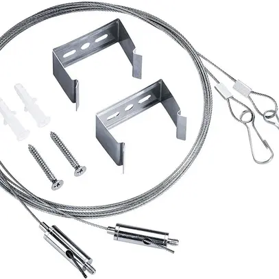 Kit de suspension pour Luminaire linéaire LED Emma Vario flex 