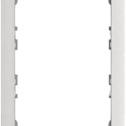 Cadre de recouvrement EDIZIOdue prestige pour KNX-Panel 7" marbre blanc 