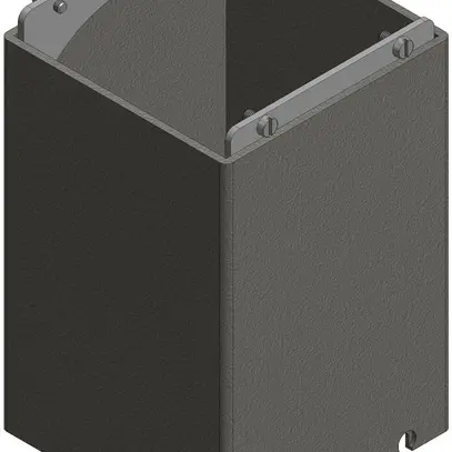 Torretta combi Woertz 2×63mm grigio h=150mm 