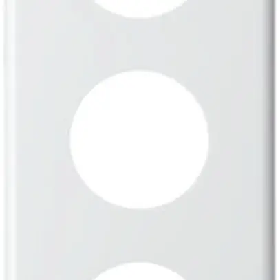 Placca di copertura 3×1 3×43 bianco 