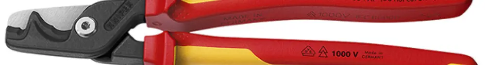 Cisaille pour câbles KNIPEX StepCut® VDE 234mm 35…120mm² 
