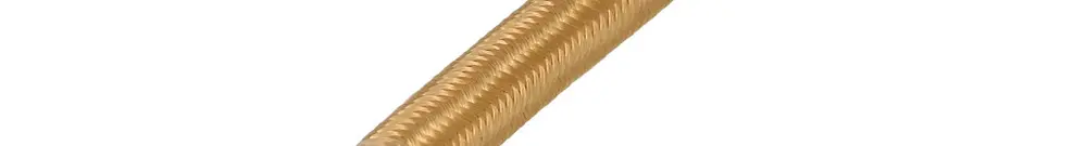Cavo tessile MH WIRE poliestere rame grezzo cl.5 3×1mm² oro 