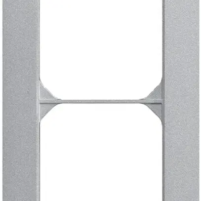 Telaio di copertura INC kallysto.trend 4×1 arktis 94×274mm 