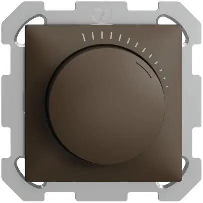 Regolatore di velocità INC EDUE 230VAC, 1 fase, 20…400VA, 77×77mm, coffee 