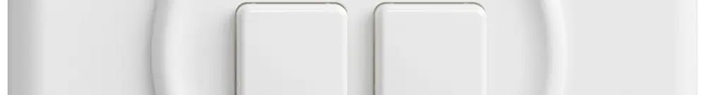 UP-Nebenstelle Schalter STANDARDdue Wiser SNAPFIX® 2 Kanal 2 Tasten ws 