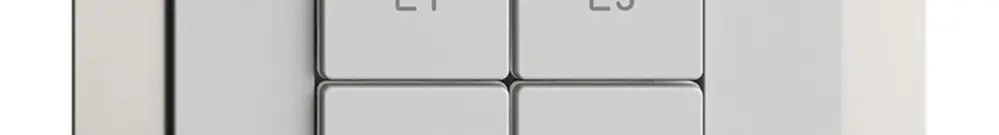 Pulsante scena INC 4 scene/4T Edue Wiser grigio chiaro 