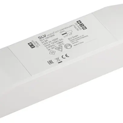 Appareil de commande LED SLV VALETO CCT, max. 2×192W (2×8A), 12/24VDC 