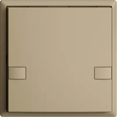 Poussoir ENC KNX 1× EDIZIOdue colore sand RGB sans LED 