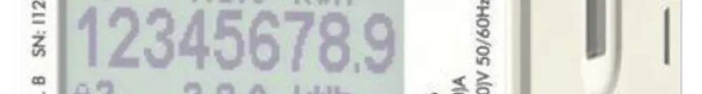 Compteur d'énergie numérique AMD ISKRA 3 phases MID 80A bidirectionnel M-Bus IR 