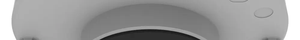 Elemento frontale Spotbox Mini Flex Ø75mm per calcestruzzo a vista grigio 