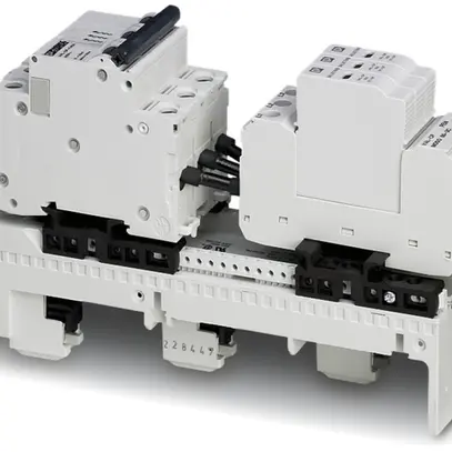 Scaricatore di sovrat.+fusibile PX 3L/PEN tipo 2 per barra coll. 