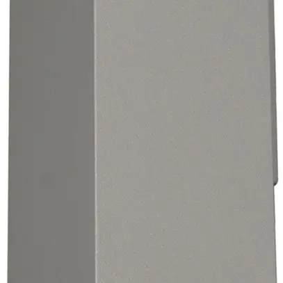 Lampada a muro SLV THEO WALL OUT, GU10 35W IP44 grigio argento 