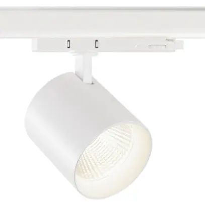 Spot LED SLV TS C 17W 2600lm 940 50° AD3PH Ø100×105mm blanc 