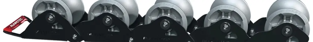 Catena di pulegge di deviazione del cavo Runpotec 5×Ø130mm max.4500kg 