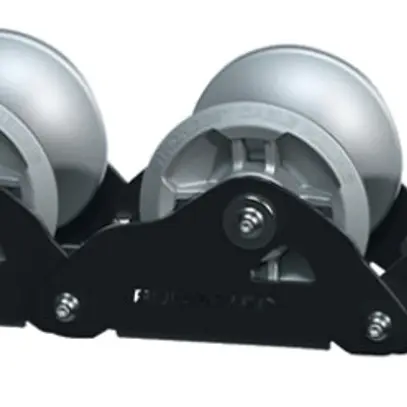 Catena di pulegge di deviazione del cavo Runpotec 5×Ø130mm max.4500kg 