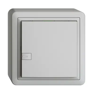 Poussoir KNX RGB AP EDUE, 250mW, a.LED RGB, 1×poussoir, comm.1×touche, grc 