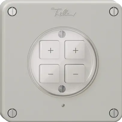 Dimmer Uni-LED 2K/4T NEVO Wiser N.CO grigio chiaro 