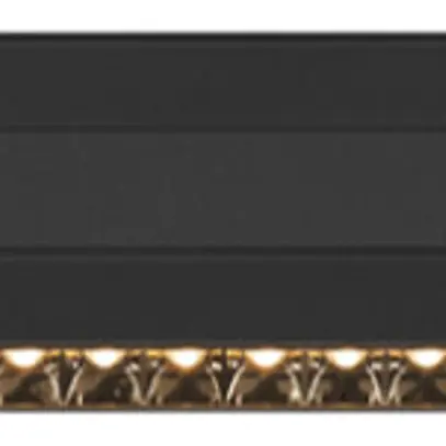 Spot LED SLV IN-LINE 22 48V TRACK MOVE 7.3W 580lm 927 35° DALI 240×22mm nero 