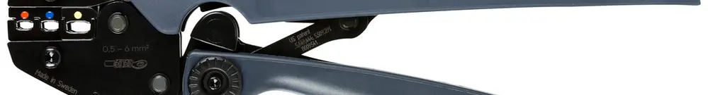 Pinza di serraggio CIMCO POWER-CRIMP iso 0.5…6mm² (rosso, blu e giallo) 