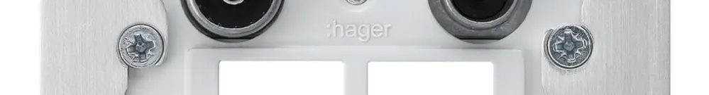 Intérieur pour prise antenne R/TV HMS Hager montage F 14dB 