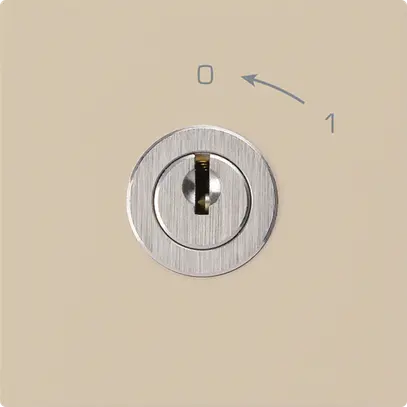 Contact pivotant 0<-1/2L beige KAL avec serrure Kaba 8 
