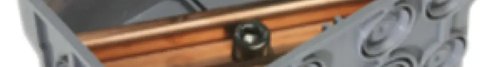 Scatola di derivazione INC Woertz senza coperchio grigio 