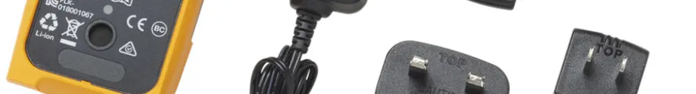 Kit accu Fluke PLS RBP5 avec chargeur et adaptateur secteur pour appareils PLS 