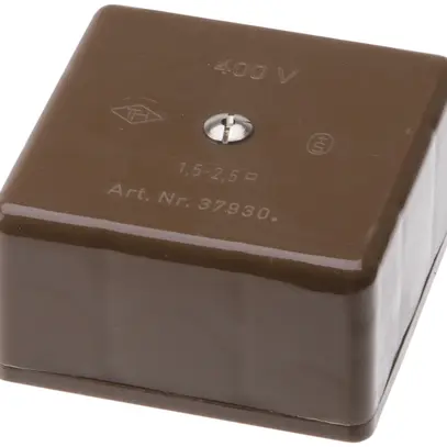 Boîte de dérivation AP th 5×2.5mm² brun 