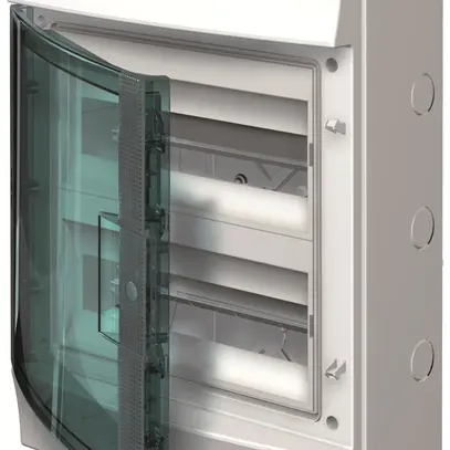 Distributeur AP ABB M65W224TN3, 2 rangées, 24UM, 435×320×155mm, IP65, gris 