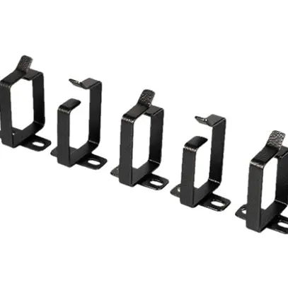 Guide-câbles ROLINE 45×44×60mm métal noir 10pcs 