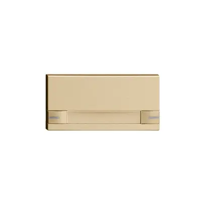 Touche 1/2 KNX/électron.a.LED+ pap.EDIZIOdue commande 2×1 sand 
