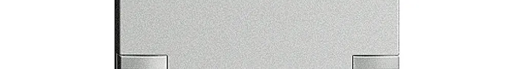 Taste 1/1 KNX/UNI-Taster mit LED EDIZIOdue 2×Einfachbedienung silver 
