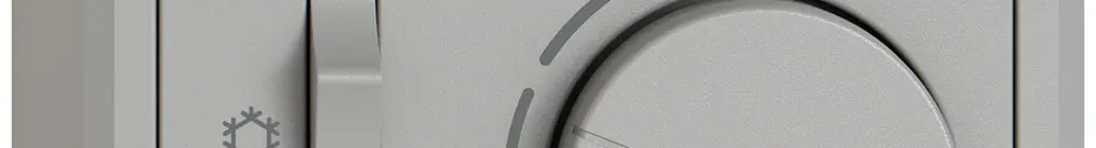Termostato ambiente AP EDIZIO.liv SNAPFIX® inter.risca./refrig.230VAC 50Hz grc 