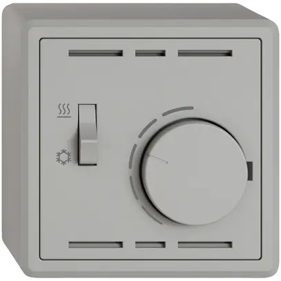 Termostato ambiente AP EDIZIO.liv SNAPFIX® inter.risca./refrig.230VAC 50Hz grc 