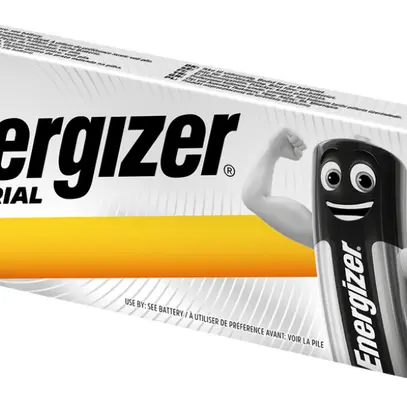 Pile alcaline Energizer Industrial AA LR6 1.5V blister à 10 pièces 