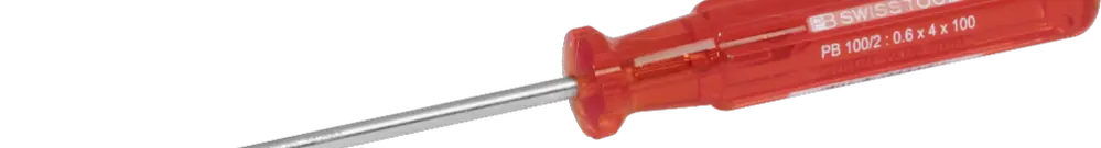 Tournevis plat PB 100 grd.2 100mm Ø4mm 