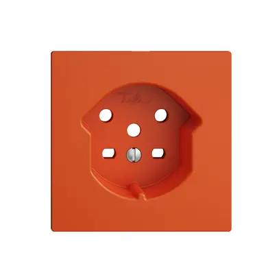 Plaque frontale EDIZIOdue T15 orange 