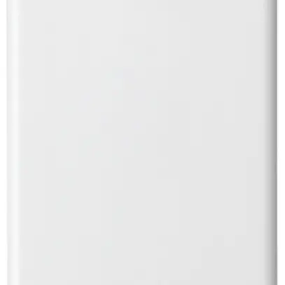 Abdeckplatte basico 3×1 ohne Bohrung weiss 