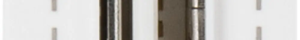 Presa di carica USB MOS 1 modulo, singolo bianco 