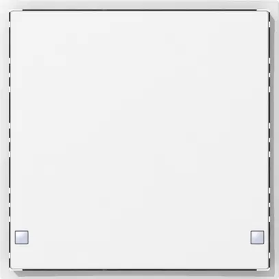 Sensore pulsante SIDUS KNX Design tipo E, 1/2, bianco 