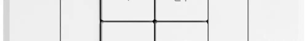 UP-Nebenstelle Dimmer EDIZIO.liv Wiser SNAPFIX® 1 Szene 4 Tasten WLAN ws 