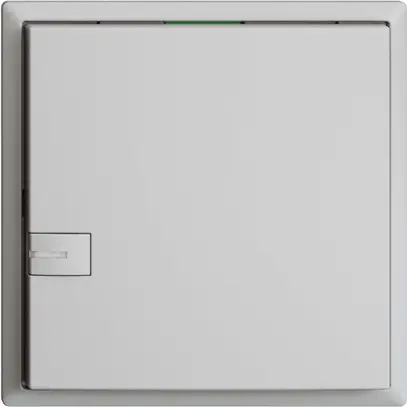 Pulsante INC KNX 1×EDIZIOdue grigio chiaro RGB con LED 