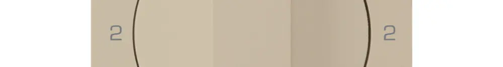 Intérieur pour interrupteur rotatif kallysto 3/1L beige avec manette 