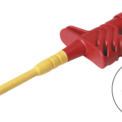 Punta di prova di sicurezza KLEPS 2900, sistema 4mm, rosso 