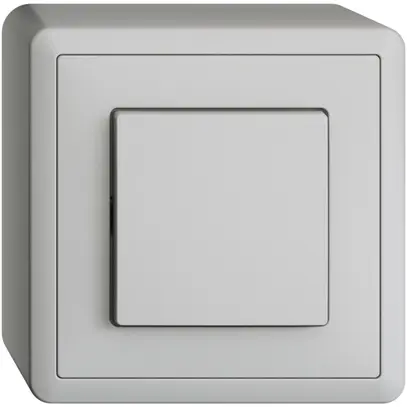 Poussoir AP EDIZIOdue A-R/1P gris clair 
