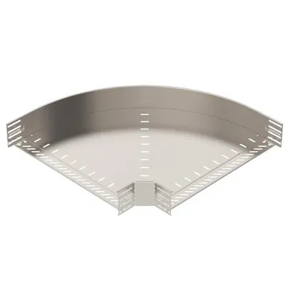 Gomito BET RB 90° 110×600mm acciaio affinato A2 grezzo 