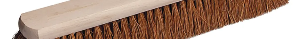 Balai Plica, bois, 40cm, fibre de coco, corps: hêtre 