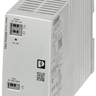 Schaltnetzteil PX TRIO-PS-2G/1500DC/24DC/1.5 DC/DC IN 1500V OUT 24V 